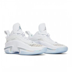Air Jordan 36 Low Pure Money DH0833-101 EU 41 valge/metallik h&otilde;bedane v&auml;rv