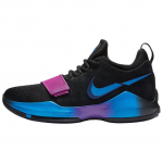 Nike PG 1 Flip the Switch Meeste Tennised Must S&uuml;gav-Kuningsinine-Foto-Sinine-Sinine-Raev-H&uuml;per-Lilla IV2869-002 40