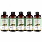 1-5x Orgaaniline riitsinus&otilde;li Puhas Looduslik, K&uuml;lmpressitud, Heksaanivaba - Riitsinus&otilde;li juuste kasvu, tihedamate ripsmete ja t&auml;idlasemate kulmude jaoks 1PC