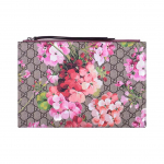 Gucci GG Blooms Logo Prindiga PVC ja Nahast Sidurikott Suur Naiste Sidur Eebenipuu Roosa 410807-KU23N-8693 Basic Set (Bag+Dust Bag)