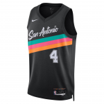 Nike NBA FW25 San Antonio Spurs Pehme Mugav Lihtne Pullover Korvpallivorm Meeste vorm HM5996-015 2XL