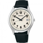 Seiko Selection S-seeria meeste p&auml;ikesetoitega k&auml;ekell, t&auml;ielikult araabia numbritega, must, SBPX157