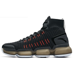 ANTA Basketball Shoes Men's High top Black/Race Red 91831190-4 40