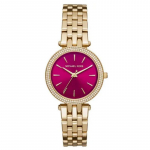 Michael Kors MK3444 Darci kahev&auml;rviline roosakuldne ja h&otilde;bedane kvartsikell kuld