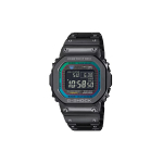 CASIO Unisex t&auml;ismetallist seeria must k&auml;ekell GMW-B5000BPC-1JF Black Dial