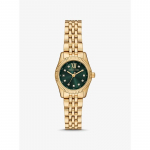 Michael Kors Petite Lexington Pav&eacute; Kuldse Tooni Kell MK4842 kuld