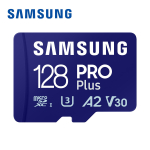 Samsung PRO Plus microSD-m&auml;lukaart 256GB microSDXC, 512GB 128GB Kuni 180 MB/s, Full HD & 4K, UHS I, C10, U3, V30, A2, telefonidele, GoPRO ja DJI droonikaameratele 【128GB】 blue