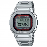 CASIO 5000 200m Veekindel P&auml;ikeseenergia Kvartsliikumine Roostevabast Terasest Rihmaga K&auml;ekell Meeste Kellad Hall T&auml;hik GMW-B5000D-1CJF Gray Dial