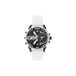 Diesel Kell Kvartsliikumine Silikoonrihm Must Tihvt Meeste kellad DZ7478 Black Dial