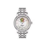 TISSOT Heart Collection Mehaaniline liikumine Naiste k&auml;ekell 35mm Valge sihver Roostevabast terasest rihm T050.207.11.117.05 Regular Watch Box white
