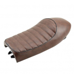 Mootorratta mootorratta Hump Flat Cafe Racer sadula istmepadi H-onda jaoks Stripes.