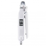 2 &uuml;hes elektriline koera k&uuml;&uuml;nelihvija ja -l&otilde;ikur LED-valgustitega lemmiklooma varbak&uuml;&uuml;nte l&otilde;ikurid koertele ja kassidele valge