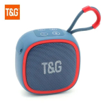 T&G TG659 Mini Traadita V&otilde;imas Veekindel Bluetooth K&otilde;lar TWS Bluetooth 5.3 Helikast HIFI Valjuh&auml;&auml;ldi Toetab TF-kaarti Raadiot sinine
