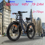 2026 uus Ebike TX29 2000W topeltmootor 48V 19,2AH aku, alumiiniumisulamist amortiseeriv raam, 27,5-tollised peened rehvid, maastiku elektriratas. 2000W 48V 19.2AH must