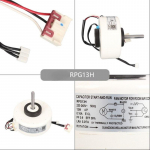 Uus RPG13H YKFG-13-4-38L-4 Sise&uuml;ksuse AC Ventilaatori Mootor Midea Konditsioneeri Konditsioneerimiseks Varuosad