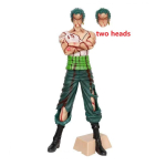 30cm One Piece Anime Kuju Luffy Roronoa Zoro Vinsmoke Sanji Seisvas Asendis PVC Kuju Tegevuskuju Kujude Kollektsioon M&auml;nguasi Kingitus no box black