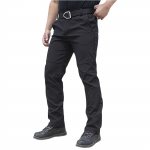 Kevadine Vabaaja Meeste Vabaaja P&uuml;ksid Slim Fit Elastsed Jooksu Lahtised Spordip&uuml;ksid M must