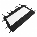 Pehme tagumine tuuleklaas Ilmastikukindel L&auml;bipaistev PVC UTV tagaklaasi tolmukate Asendus Polaris RZR XP 1000 2014 2023 jaoks