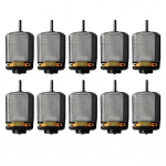 10 tk Mini 130 DC mootor Tugeva magnetiga Harjatud Elektriline 25000 RPM Autod M&auml;nguasjad Elektromootor, DIY R
