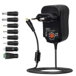 30W Adapter 3V 4.5V 5V 6V 7.5V 9V 12V Reguleeritava Pinge Toiteadapterid EU/US USB Universaalne Laadija Toitekonverter 8 Otsikuga EU