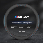 BMW M X1 X3 X4 X5 X7 M3 M4 M5 E46 E39 E60 E90 E91 E36 E87 F10 F20 F30 Autole libisemisvastane s&uuml;sinikkiust seemisnahast roolikatte kate