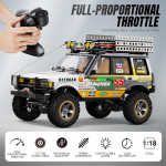 Uus LR1801 2.4G 1:18 RC Auto Roomik 4WD T&auml;isproportsionaalne RC Režiim Simulatsioon Ronimine Maastikuralli Kaugjuhtimispuldiga Auto M&auml;nguasi Poisi Kingitus
