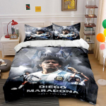 Spordimees Diego Maradona kujutised. Voodipesukomplektid Tekikotikomplektid Tekikotid Padjap&uuml;&uuml;rid(1 * Tekikott 2 * Padjap&uuml;&uuml;ri, ilma tekita) 135x200cm