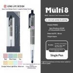 Pentel Multi 8 V&auml;rviline Pliiatsikomplekt, 2,0 mm Mehaaniline Pliiats/Pastapliiats 8 V&auml;rviga Murdumiskindel S&uuml;si&otilde;li &Otilde;pilastele ja Professionaalidele