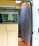 Auto Vahesein Isolatsioonikardin RV Vahesein Soojusisolatsiooniga Vaheseinakardin Karavani Matkaauto Talvine Kardin Fiat Ducato jaoks
