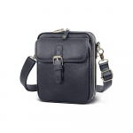 Nahast Naiste Messenger Bag Reguleeritava Eemaldatava Rihmaga Suure Mahutavusega Crossbody Nahast Kott &Uuml;hev&auml;rviline Vargusvastane hall