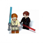Kohandatud Lego Anakin Skywalker Obi-Wan Kenobi Kaksik Mustafar Minikujukesed M&auml;nguasjad Kingitus G