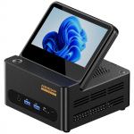 G-FLIP Mini PC AMD H255, 2x DDR5-5600 , 2x M.2 NVMe , USB4 x2, Oculink, Kahekordne 2.5G LAN, WiFi 7, HDMI2.1/DP1.4
