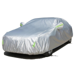 T&auml;ielik auto kate Sise- ja v&auml;listingimustesse Autokaitsekate P&auml;ikesevari Tolmukindel UV-vastane Kaitsekate Universaalne sedaanidele ja maasturitele S 415X175X150CM gray