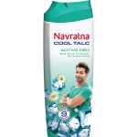 Navratna Cool Talc Active Deo V&auml;rskendav kehapuuder p&uuml;siva l&otilde;hna ja intensiivse suvise higikaitsega 400g