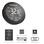 CYCPLUS M2 traadita GPS jalgrattaarvuti ANT+ Bluetooth jalgrattaga maanteejalgratas MTB veekindel kiirusm&otilde;&otilde;dik Kadentsiv&otilde;imsuse tarvikud must