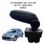 K&auml;etugi PEUGEOT 207, 207 SW, 207 CC  2006-2010 Nahast T&auml;pselt Sobiv Keskkonsooli Panipaigukast S&otilde;iduki Tarvikud