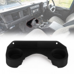 Kahe avaga joogitopsihoidja Defender 300Tdi Td5 mudelitele 1994&ndash;2006RDX L&uuml;hike keskkonsooli topsihoidja must
