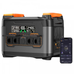 NECESPOW S2400 kaasaskantav toitejaam, 2400W v&auml;ljund, 2048Wh LiFePO₄, 20 ms UPS-i varutoide, 13 porti, 1,5 h kiirlaadimine, rakenduse juhtimine NECESPOW S2400