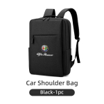 BLMNW1 &Auml;riline &Otilde;lakott T&ouml;&ouml;kotta USB-laadimisefunktsiooniga Reisiarvutikott Alfa Romeo Giulietta 159 147 156 166 Mito Giulia Stelvio jaoks black