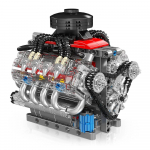 Mould King 10171 V8 mootor LSX454 ehitusklotside komplektid 8-silindriline auto ehitusinseneri m&auml;nguasjad lastele t&auml;iskasvanutele kingitus (487+ tk) United States