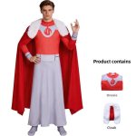 Mark Graysoni Cosplayi riietus Cosplayi etendusteks Pol&uuml;esterkangas Rollim&auml;nguks Thragg,190 gray