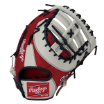 Rawlings HYPER TECH MLB MEESKOND Pesapalli Pehme Esimene tolli Kinnas, Pesapall, Pesapalluri Kinnas, GR5HTMM53, Nationals, 11.75 (Paremak&auml;eline vise) gray