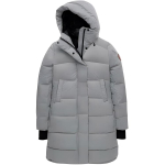 Canada Goose Alliston Seeria Soe &Uuml;hev&auml;rviline T&otilde;mblukuga Kapuutsiga Pikkade Varrukatega P&otilde;hiline Soonikuga Puhverjakk Naiste &uuml;ler&otilde;ivad Hall 5077W-439 XS gray