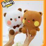 Armsad Bubu Dudu pehmed m&auml;nguasjad Yier Panda karu t&auml;idisega nukud Kawaii loomade pehmed m&auml;nguasjad pehme m&auml;nguasi magamisnukud kodu voodi auto kaunistused