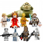 Kosmos planeet Minifiguurid Lahing Ehitusklotsid Lastele, 9 tk