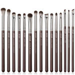 Jessup Meigipintslite komplekt 15/25 tk Premium S&uuml;nteetilised Pruunid Meigipintslid Jumestuskreemile Silmadele Peitekreemile P&otilde;sepuna Silmapliiatsile, T511