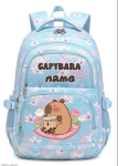 Suure mahutavusega koolikott &otilde;larihmaga; &otilde;pilaste kolmeosaline pliiatsikoti komplekt backpack