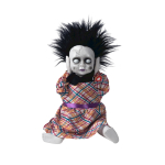Halloweeni animatrooniline nukk valguse ja heliefektidega kodupeo kaunistuseks