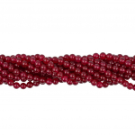 8 mm naturaalne sile rubiinpunane nefriit kalliskivi, &uuml;mmargune lahtised helmed, 15-tolline isetegemine 8mm rubiinpunane v&auml;rv