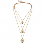 Mitmekihilised m&uuml;ntidega kaelakeed naistele Bohemian Choker Moeehted kuld